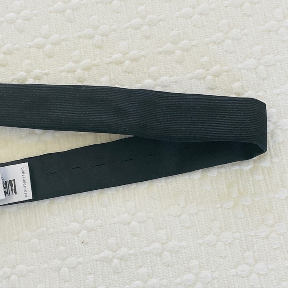 NWOT Eton Black Silk Bow Tie Made in Italy! Retail $135 - Picture 3 of 4